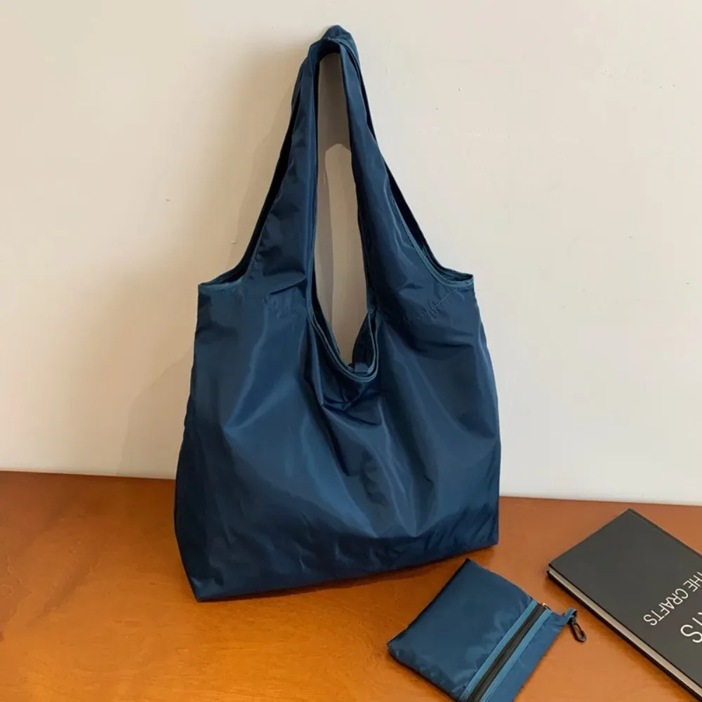 sac à main pliable, sac de courses pliable, pochette d'épaule imperméable, sac écologique pliable, sac de rangement portable pour l'épicerie