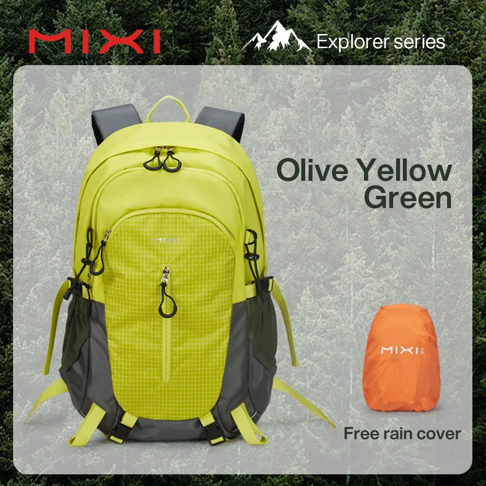 sac à dos imperméable mixi sports pour activités de plein air, grande capacité, léger, décontracté, pour la randonnée et l'alpinisme, m5262
