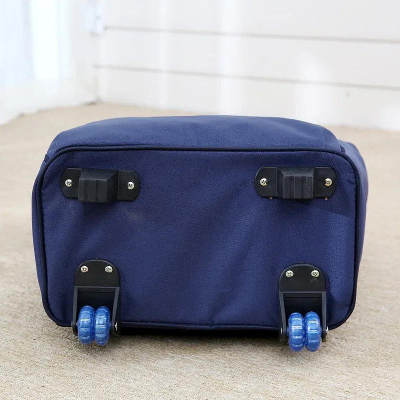 valise de voyage simple et portable de grande capacité pour femmes, sac à roulettes, sac à dos, sac d'embarquement, 2025
