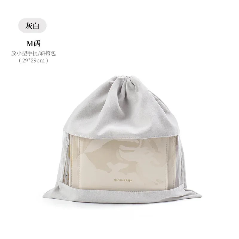 s/m/l transparent voyage emballage cube sac sac à poussière sacs à cordon organisateur sac à poussière voyage chaussures sacs de rangement organisateur de voyage