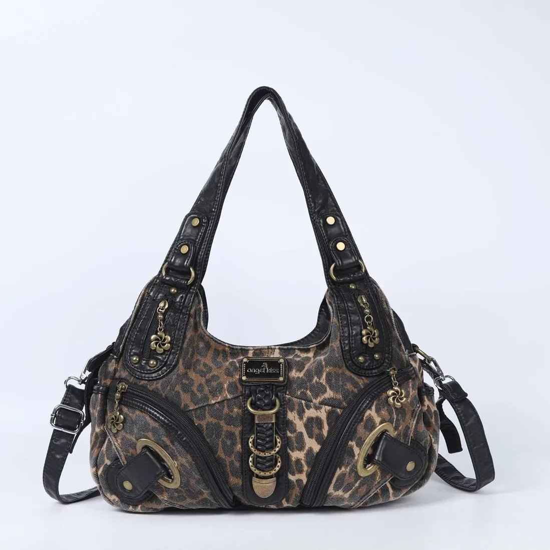 sac à main polyvalent pour femme, sac à bandoulière tendance, grand sac à poignée supérieure, sacoche, sac boulette, sac à bandoulière multi-poches, grand sac à main