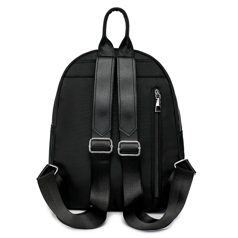sac à dos en nylon décontracté avec sangle réglable, grande capacité, sacs de voyage de rue, sacs d'école portables pour étudiants, vert, nouveau