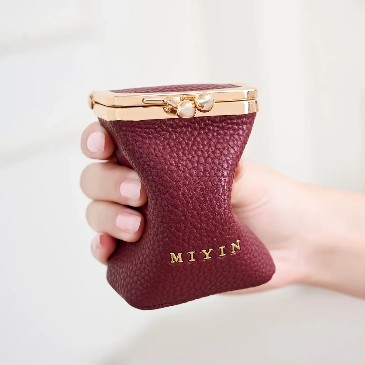 pochette de rangement pour rouge à lèvres imprimé léopard, mini sac de maquillage portable en cuir microfibre pour femme, simple, pour bijoux, écouteurs et monnaie, avec m