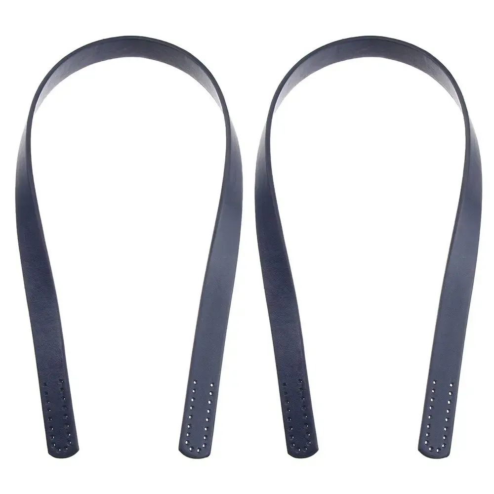 sangle de sac en cuir pu pour femmes et filles, poignée de remplacement bricolage, ceinture de sac à main, accessoire de sac, 2 pièces