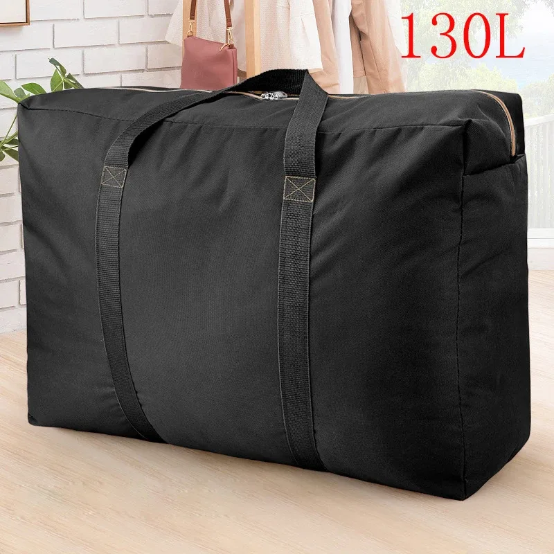 sacs de rangement de vêtements de voyage portables épais, sac à bagages de styliste étanche à fermeture éclair, sac à main pour maison mobile, paquet résistant à l'humidité