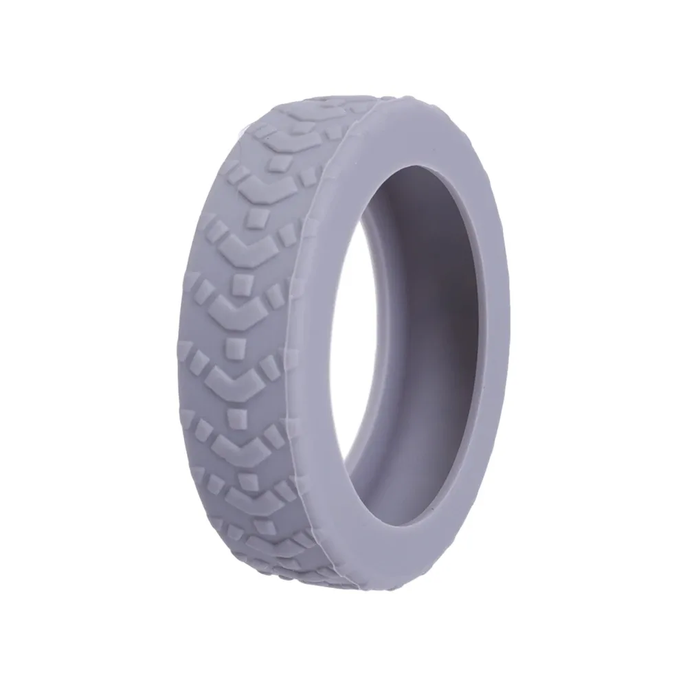 1/20 pièces protège-roues en silicone épaissi, anti-bruit, résistant à l'usure, souple, simple, manchon de protection pour roulettes, accessoire de valise