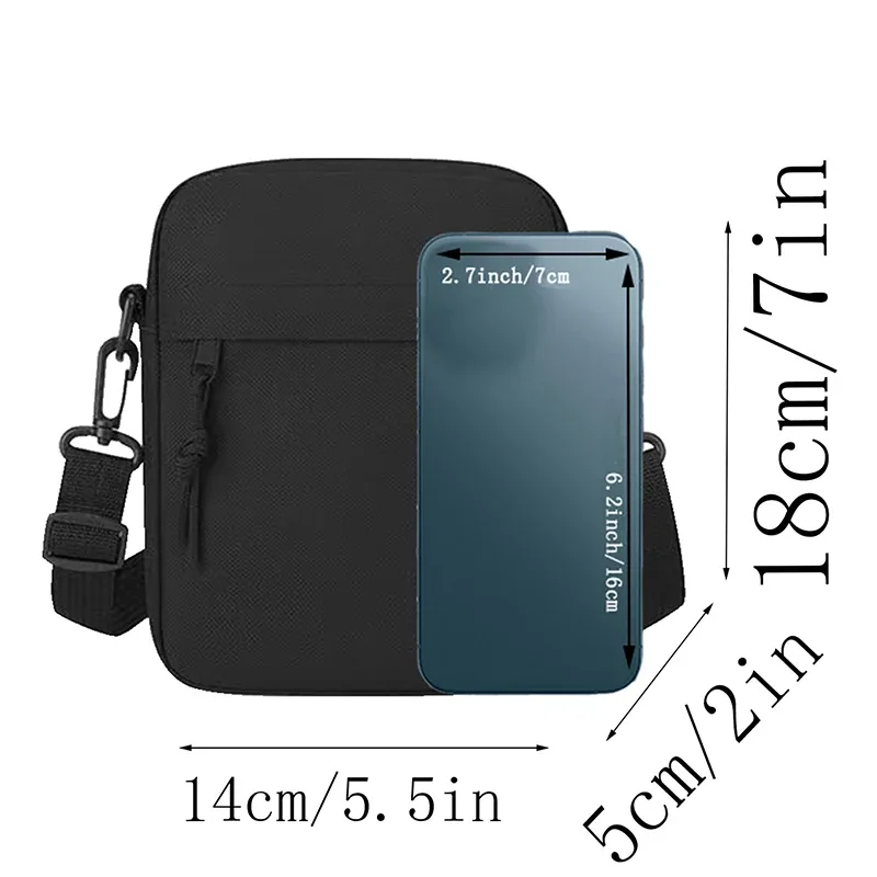 sacs à bandoulière pour hommes et femmes, sacs bandoulière, petits sacs à bandoulière de couleur unie, sacs légers pour téléphone portable