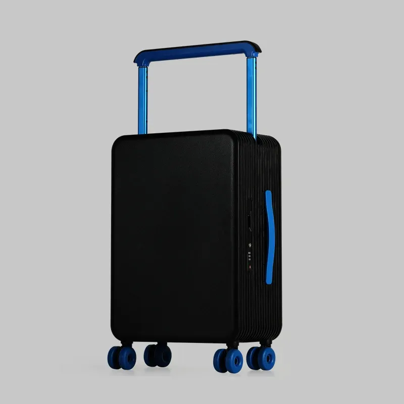 nouvel ensemble de bagages 2026 à poignée large, valise à roulettes avec boîte à maquillage, robuste et durable, pour voyages