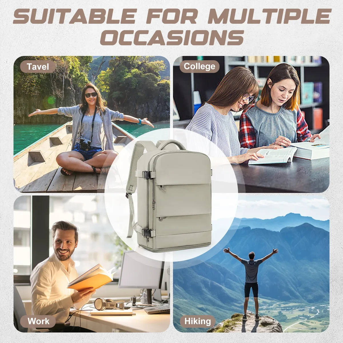 sac à dos de voyage 40x30x20 ryanair, sac à dos pour ordinateur portable, sac à dos imperméable pour femme, sac à main pour ordinateur portable, sac à dos d'école