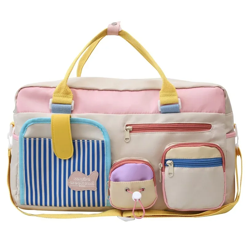 sac de voyage décontracté dopamine pour femmes, sac de sport léger, yoga, natation, fitness, court voyage d'affaires, bagage à main, nettoyage à sec