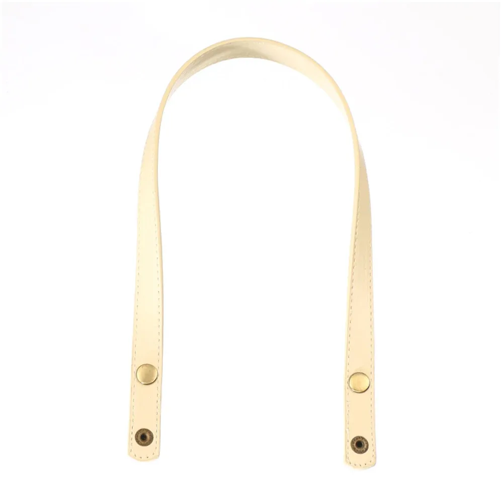 sangle de sac en cuir pu de 60cm, 1 pièce, avec bouton-pression, 1.8cm de large, poignée de sac à bandoulière pour femmes, poignées de remplacement, accessoires de sac