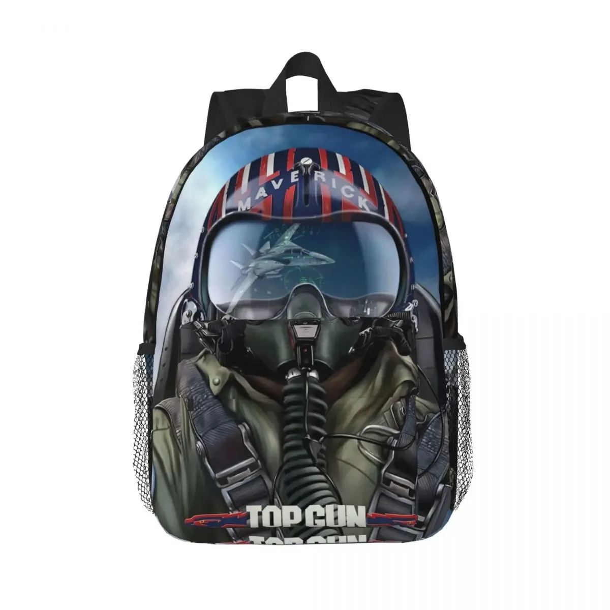 top gun tom cruise maverick sac à dos étudiant garçons filles bookbag enfants sac d'école ordinateur portable sacs à bandoulière pour hommes femmes