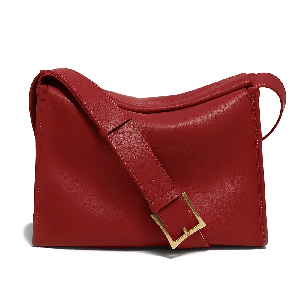 zency sac messager pour femme sac à bandoulière en cuir véritable souple sacoche poches de grande capacité sac à main vert foncé design