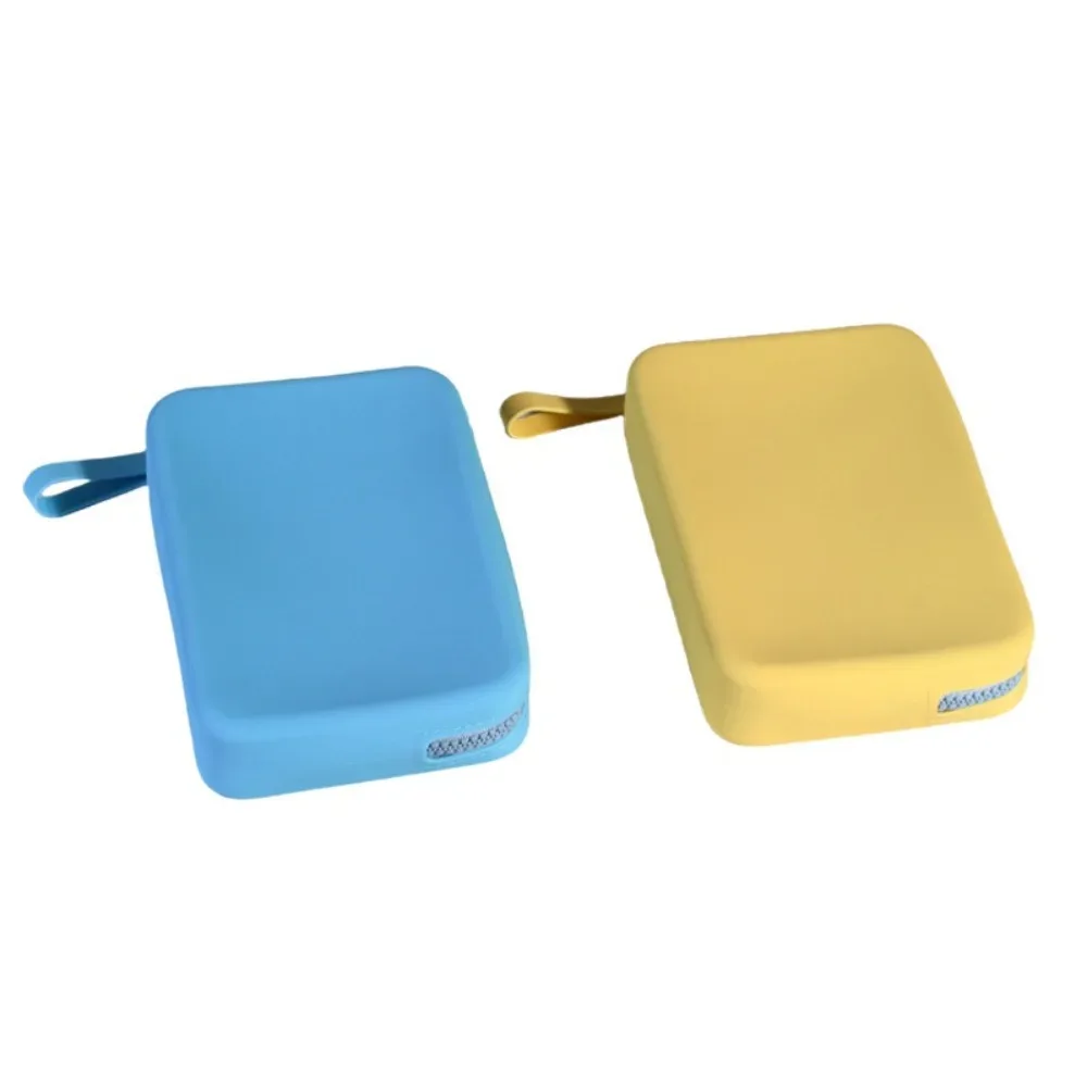 sac de rangement cosmétique portable de grande capacité avec fermeture éclair, sacs de rangement en silicone, carré étanche extérieur, poudres de maquillage