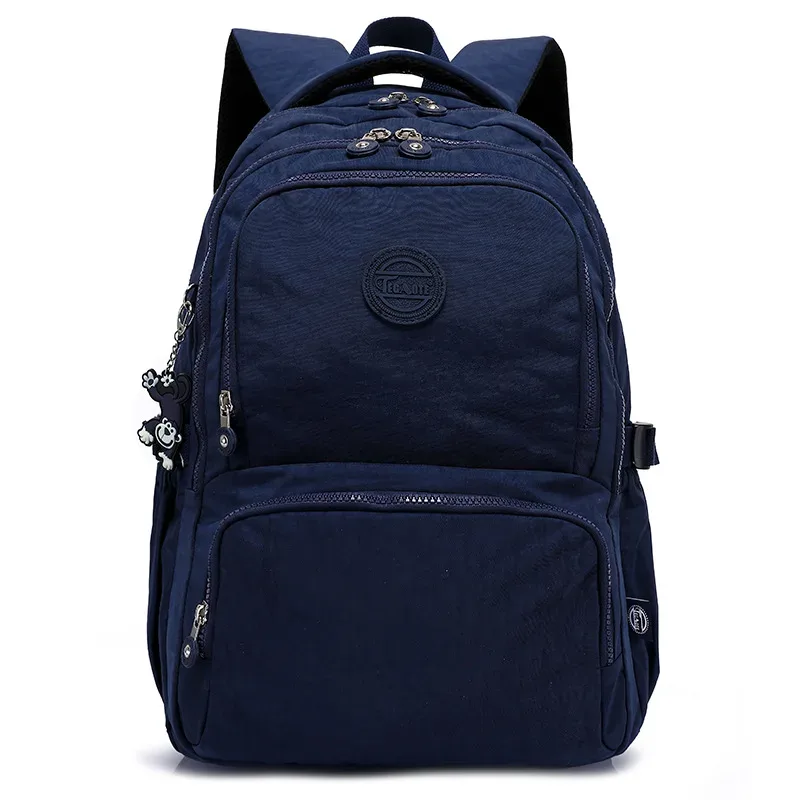 tegaote sac à dos de voyage pour hommes, sac à dos en nylon imperméable, mochila feminina, sacs d'école pour adolescents, garçons et enfants