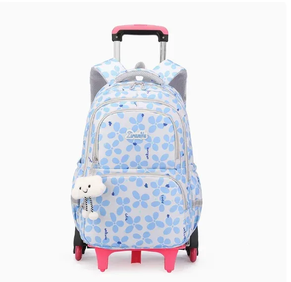 sacs à roulettes pour enfants d'école primaire, sacs à dos à roulettes pour filles, sacs à roulettes pour collégiennes, bagages à roulettes