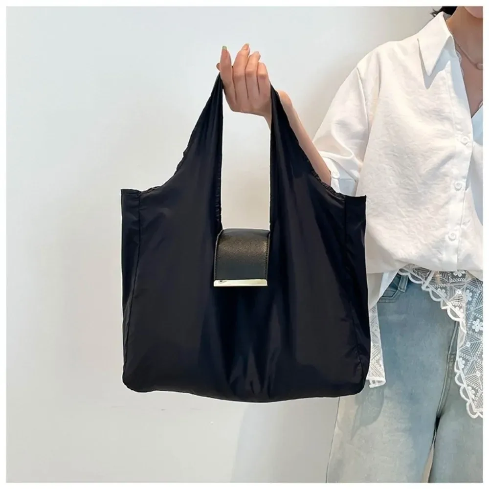 nouveau mini sac fourre-tout porte-clés pliable avec porte-clés sac à provisions extensible réutilisable supermarché sac écologique pour voyage