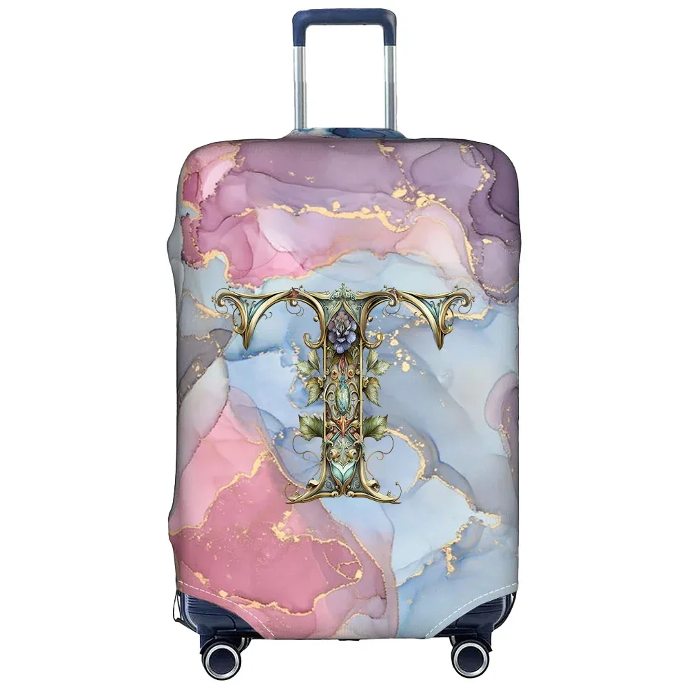 housse de protection pour bagages en tissu extensible, étui de protection pour valise série graphique, housse anti-poussière pour bagages, valise adaptée de 18 à 32 pouces