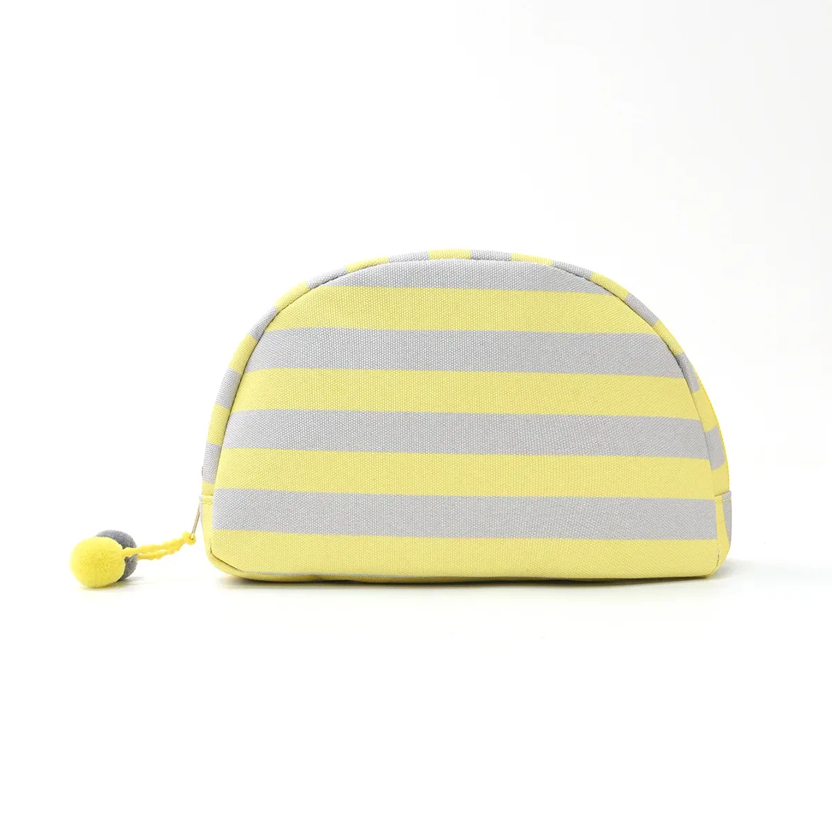 sac de rangement cosmétique rayé personnalisé avec logo imprimé, grande capacité, sac de rangement dopamine, sacs de rangement cosmétiques de voyage simples et tendance