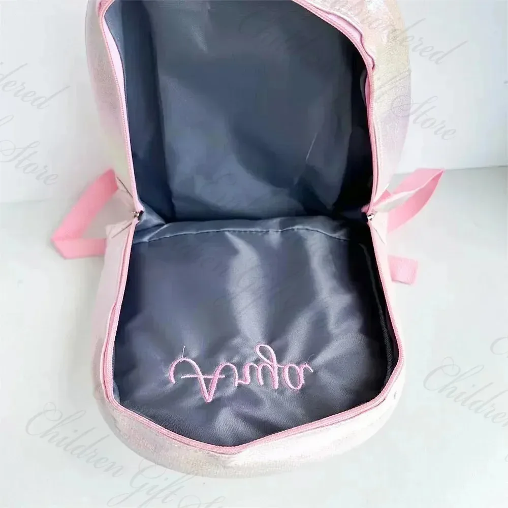 sac à dos sirène mignon pour filles, en pu, avec nom brodé personnalisé, sac d'école pour nouveau-étudiants, sac à dos de voyage personnalisé pour femme