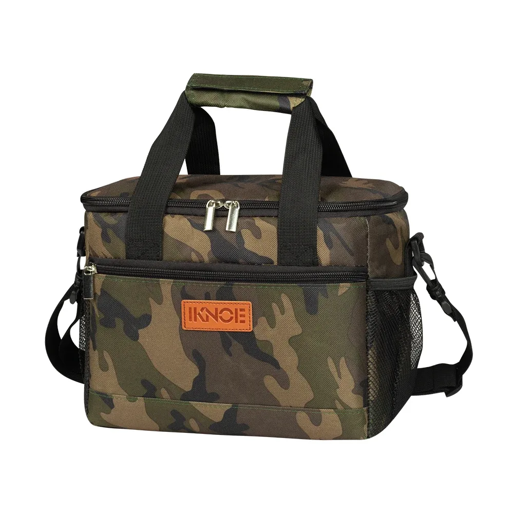 sac à dos de déjeuner simple anti-fuite, grand pique-nique thermique, sac isolé frais et chaud pour hommes et femmes, sac à bandoulière de rangement en plein air