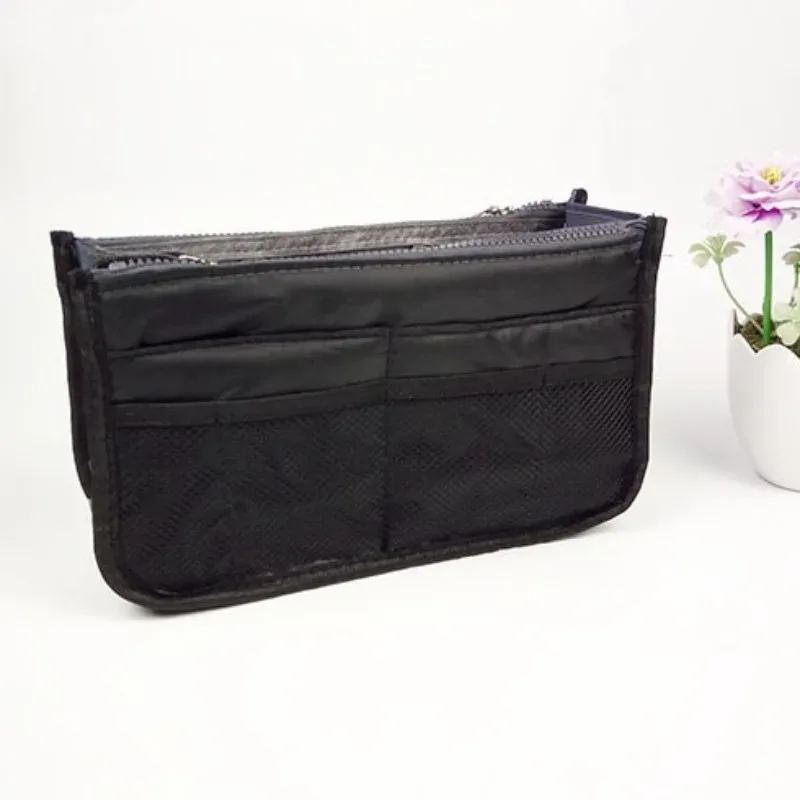 organisateurs de sacs à main, sac de rangement multifonctionnel à double pli, sac de grande capacité, sac de classification