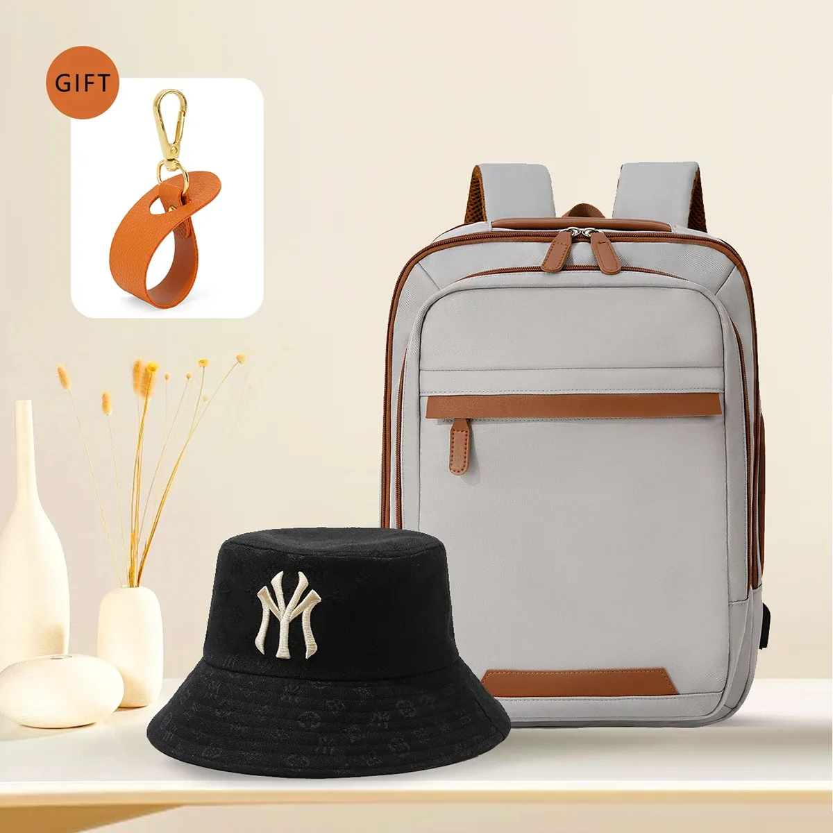 sac à dos étanche pour hommes, rechargeable par usb de haute qualité, grand sac à dos pour ordinateur portable, sac d'école unisexe pour jeunes