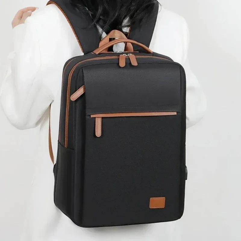 mode 15.6 pouces ordinateur portable affaires sac à dos classique hommes sac à dos femmes grande capacité voyage sacs à dos d'ordinateur portable étudiant sac d'école