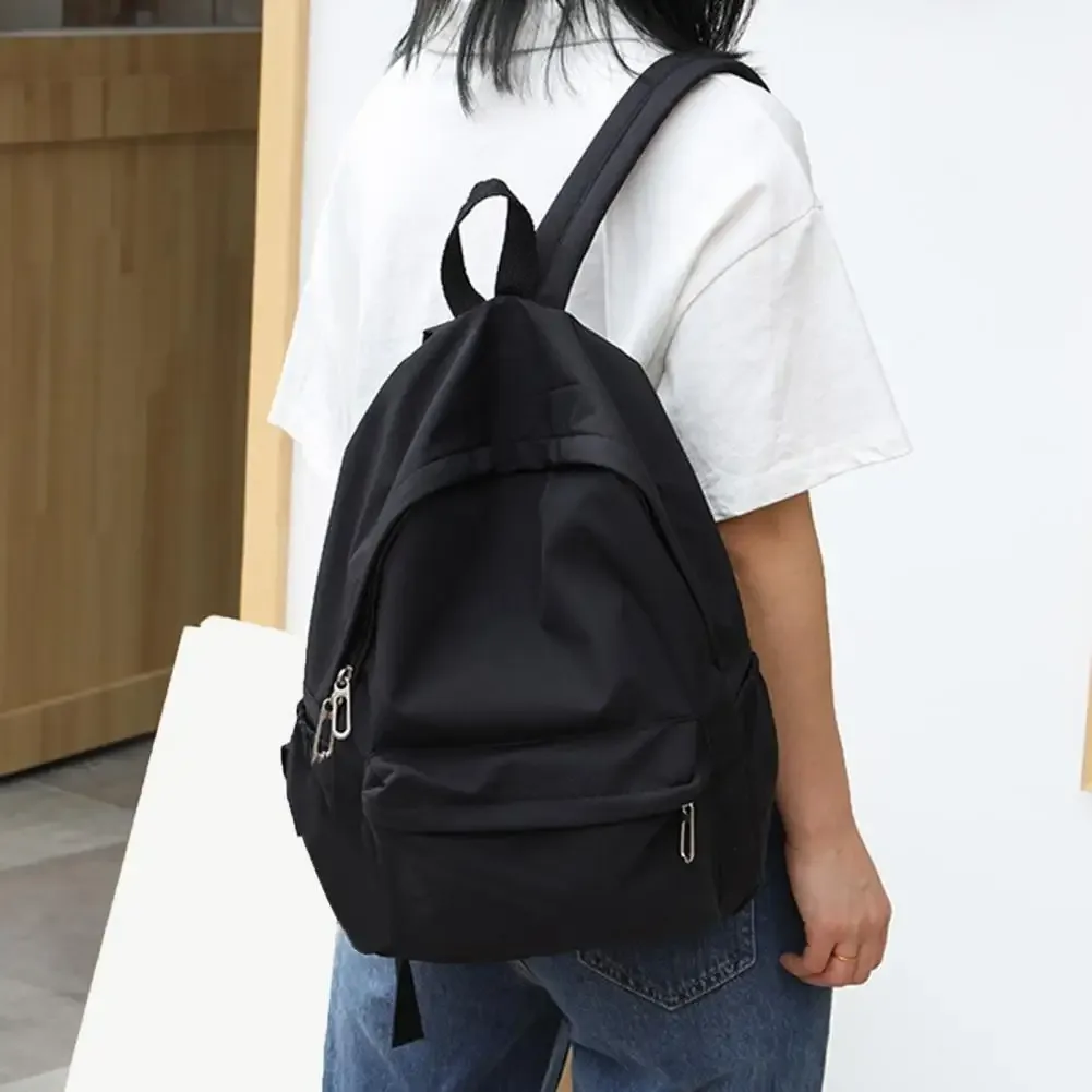 sac à dos en nylon étanche pour tablette et ordinateur portable, sac à dos pour étudiants et voyageurs, sac d'école solide ultra-léger pour documents, junior