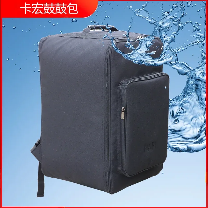 sac de caisse claire pour tambour, sac à dos rembourré cajon, rangement portable, gril, boîte oxford, étui de tambourin, support de cymbale
