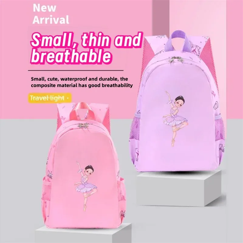 sac à dos de danse pour filles avec bandoulière pour le ballet, la danse latine, le yoga, le tap, le jazz, le voyage et le rangement – nouveau sac pour filles