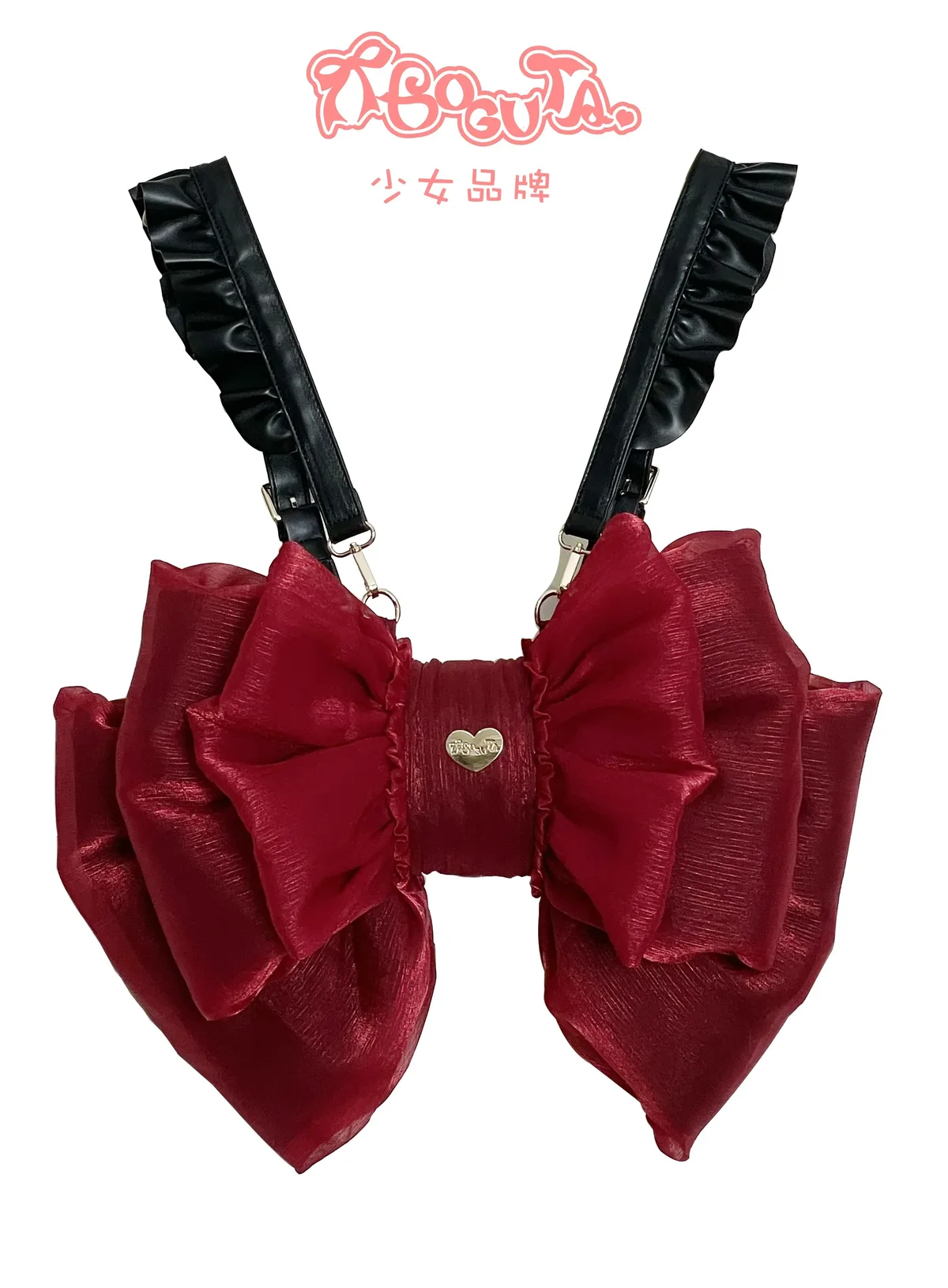 sac à dos à gros nœud original pour filles, sac à bandoulière pour femmes, sac à main nickel é, fourre-tout doux, y2k