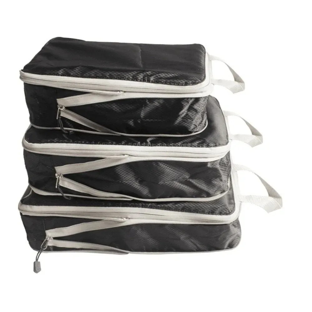 sacs de compression en nylon, organisateurs de vêtements imperméables et peu encombrants, extensibles et pliables, pochettes de tri pour vêtements, camping