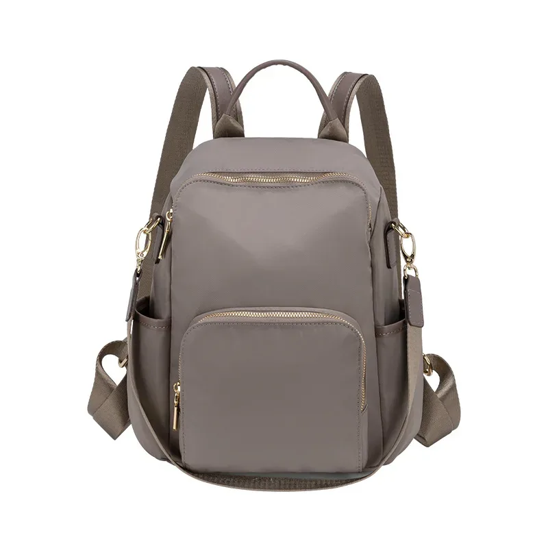 sac à dos en tissu oxford pour femmes, fourre-tout à la mode, sac d'école étanche de grande capacité pour les loisirs et les voyages d'affaires