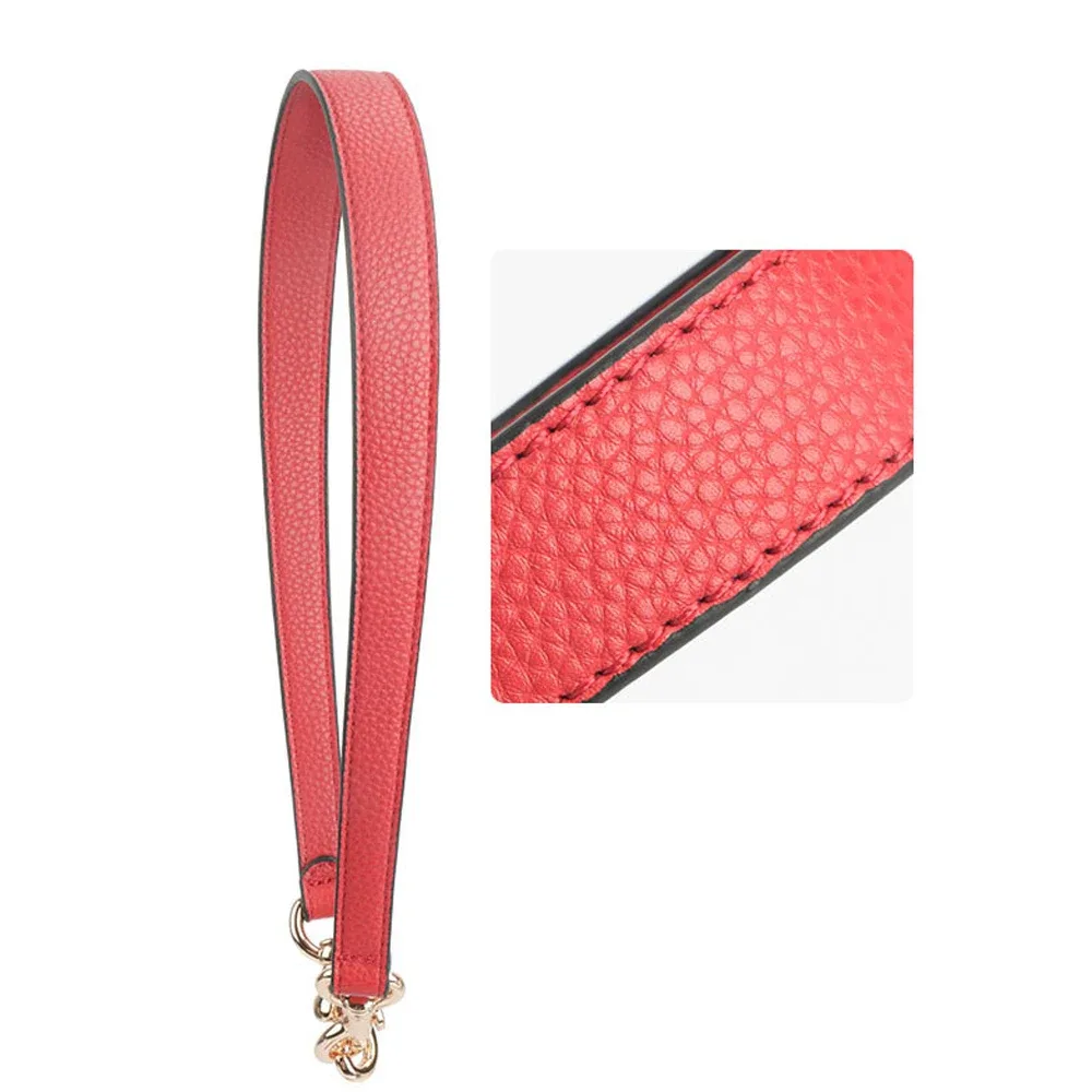 sangle de sac de conception de marque pour sac fourre-tout sous les bras, sacs à main, sangle de sac initiée par la poignée, sangle en cuir vachetta, accessoires de sac