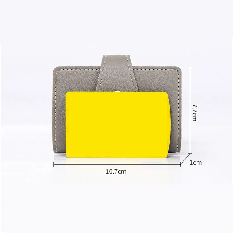 portefeuille en cuir pour femmes et hommes, 26 emplacements pour cartes d'identité et de crédit, blocage rfid, pochette de rangement