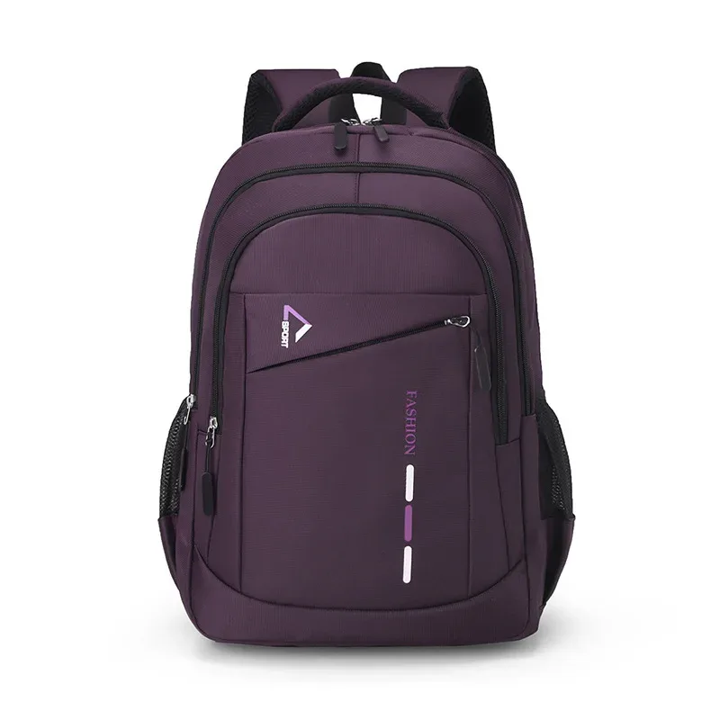 sac à dos léger et décontracté pour hommes, sac d'ordinateur d'affaires, tendance, lycée, étudiant, grand