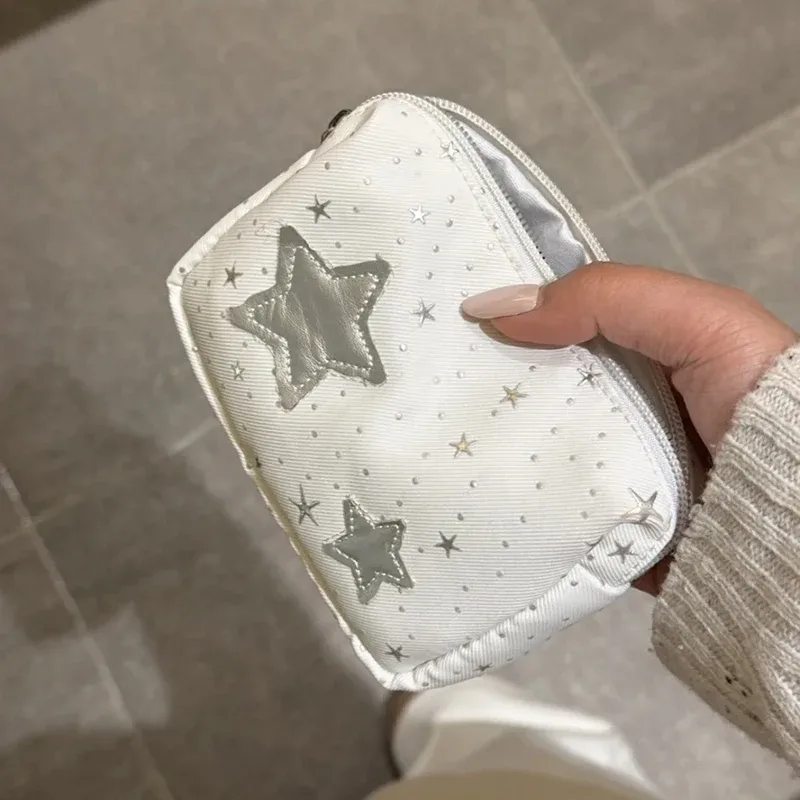 nouvelle trousse de maquillage star elements, mini sac de rangement multifonctionnel de voyage, pochette portable pour femmes
