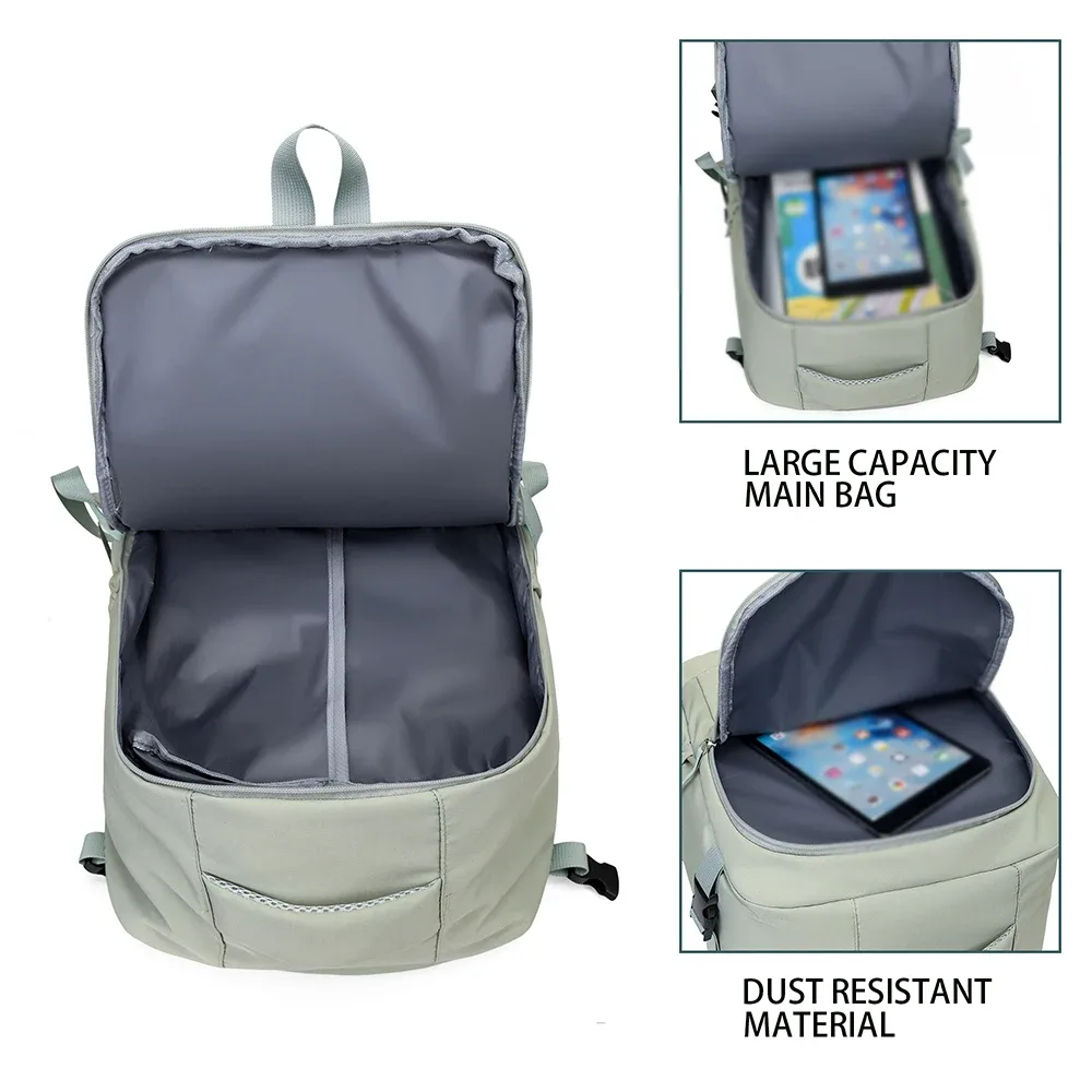 sac à dos de voyage pour hommes et femmes, compatible avec les sacs à dos ryanair, easyjet et wiz air, sac pour ordinateur léger