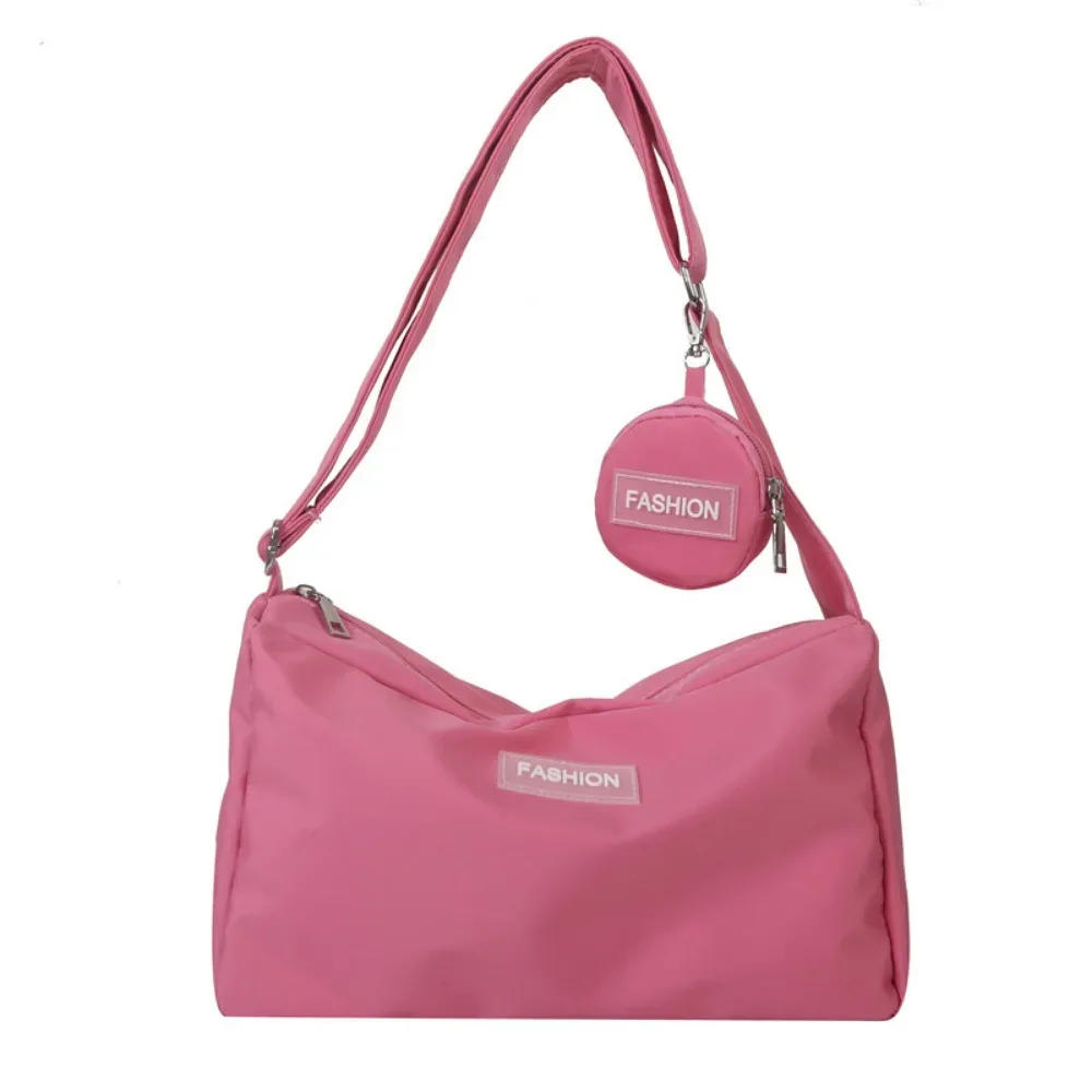 sac à bandoulière de grande capacité, version coréenne, décontracté, polyvalent, léger, oxford, nouvelle mode automne/hiver 2024