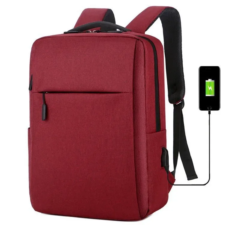 sac à dos professionnel grande capacité pour ordinateur portable avec port usb, en tissu oxford, unisexe, décontracté, pour voyage, 20-35l, respirant, 16 pouces