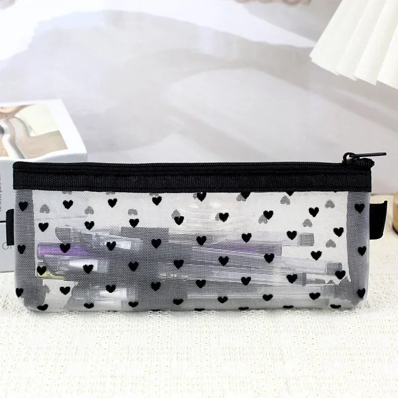 étui de voyage pour pinceaux de maquillage, trousse de toilette cosmétique, organisateur pour hommes et femmes, outils de beauté, pochette en maille à fermeture éclair, accessoires de rangement de lavage