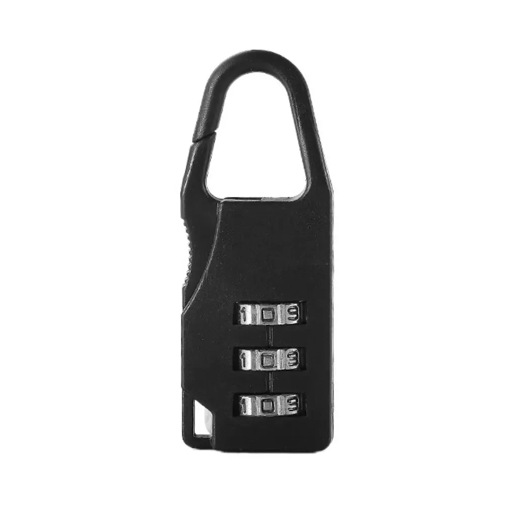 mellock-valise à chiffres en plastique antivol, mini cadenas pour bagages de voyage