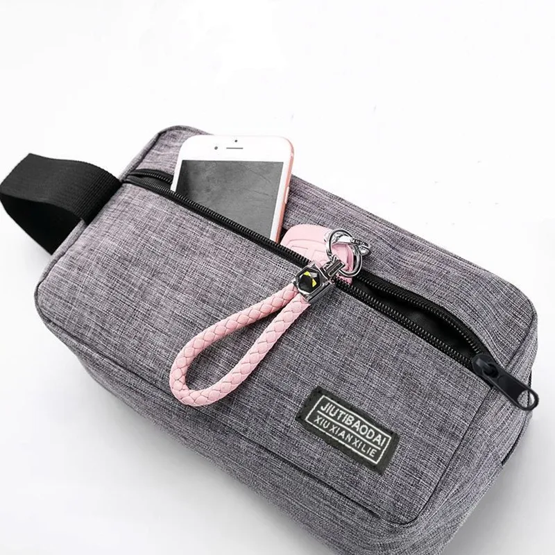 nouvelle trousse de toilette minimaliste suspendue de haute qualité pour voyage, organisateur de maquillage pour femmes
