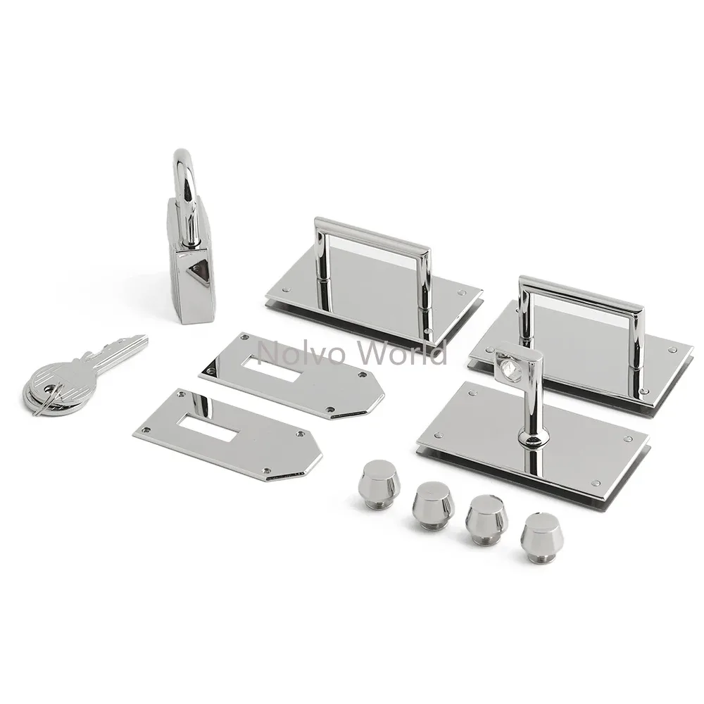 cadenas métal argent doré remplacement sac main serrure twist lock haute qualité usage voyage décoratif