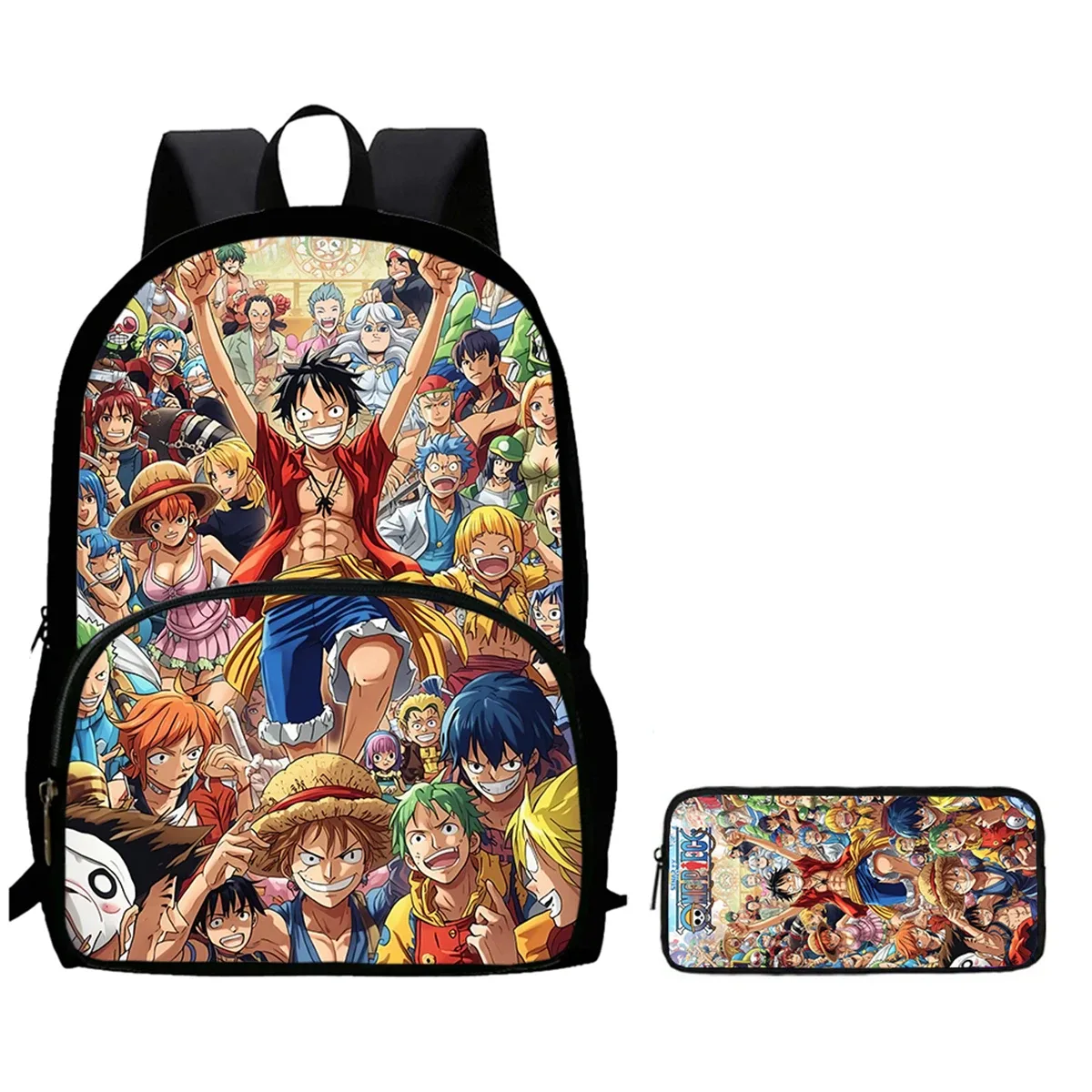 sac à dos scolaire léger 2-en-1 avec poche avant et trousse à crayons, sac à dos unisexe durable pour garçons et filles de 6 à 10 ans