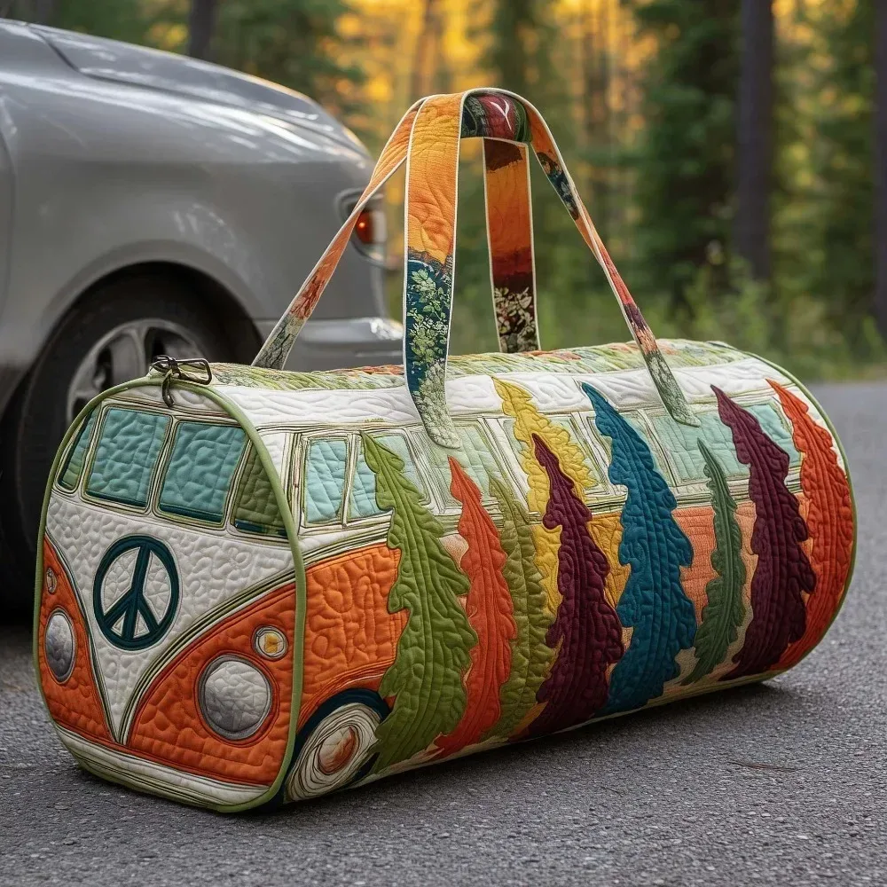 sac de voyage matelassé à sangle réglable, sac fourre-tout matelassé 3d, sac à main pour courtes distances, sac de voyage grande capacité