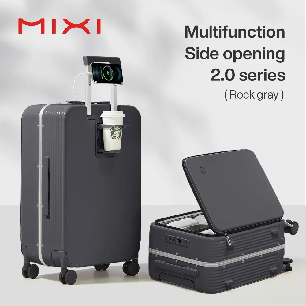 valise mixi new aluminum frame, bagage cabine 20 pouces km9286