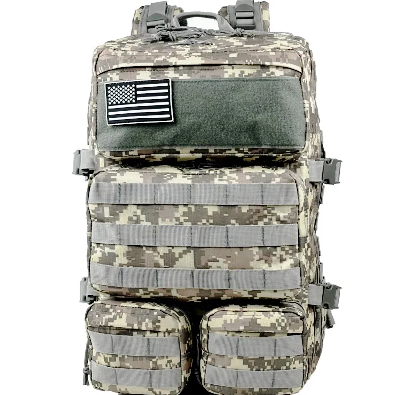 pack d'assaut molle 50l/30l, sac à dos tactique, sac à dos de camping militaire, pack de 3 jours