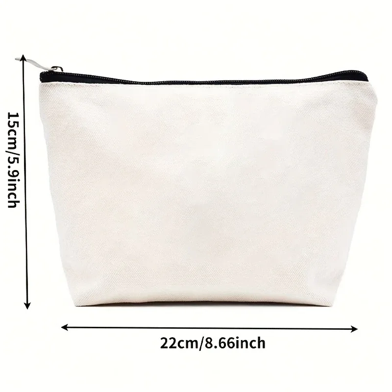 1 pièce trousse de maquillage personnalisable diy avec motif infirmière, cadeau créatif pour la journée des infirmières, meilleur cadeau pour les amis et les meilleures amies